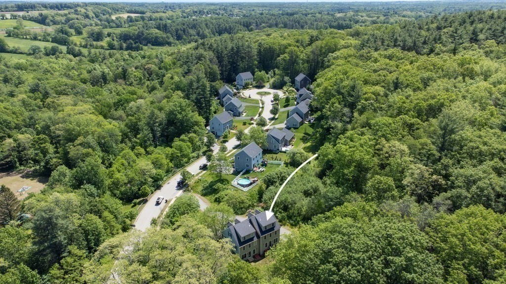 1 Timber Lane, Unit B Amesbury, MA 01913 - Photo 32 of 41 an aerial view of a house with a yard