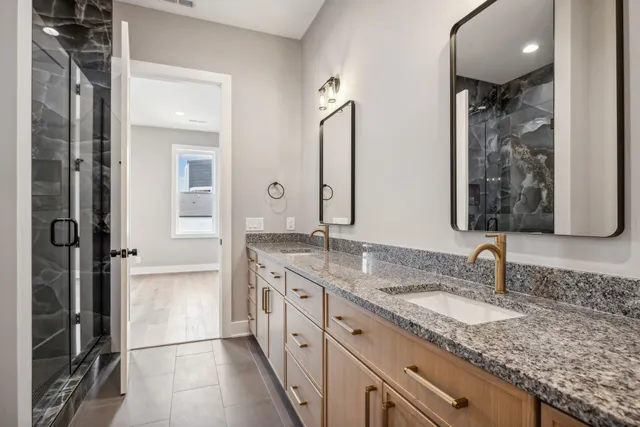 a bathroom with a sink