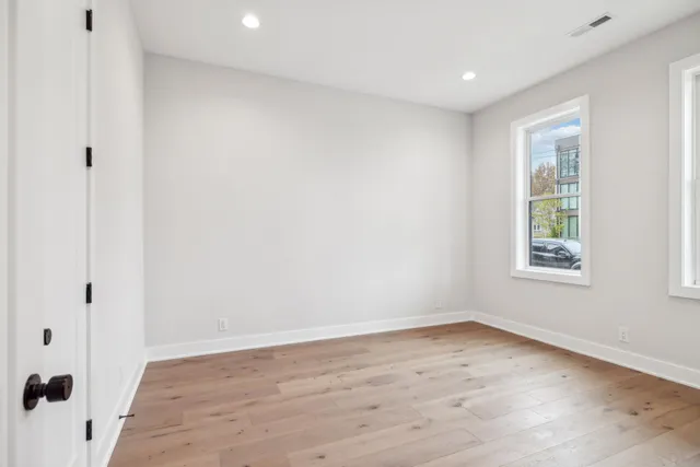 wooden floor in an empty room