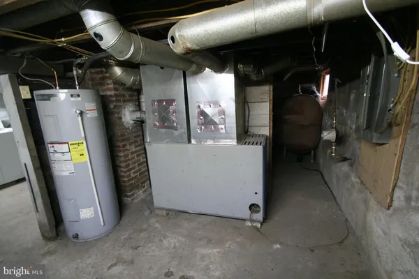 a view of a storage room