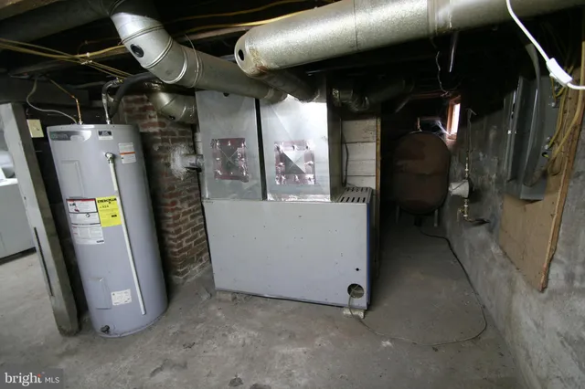 a view of a storage room