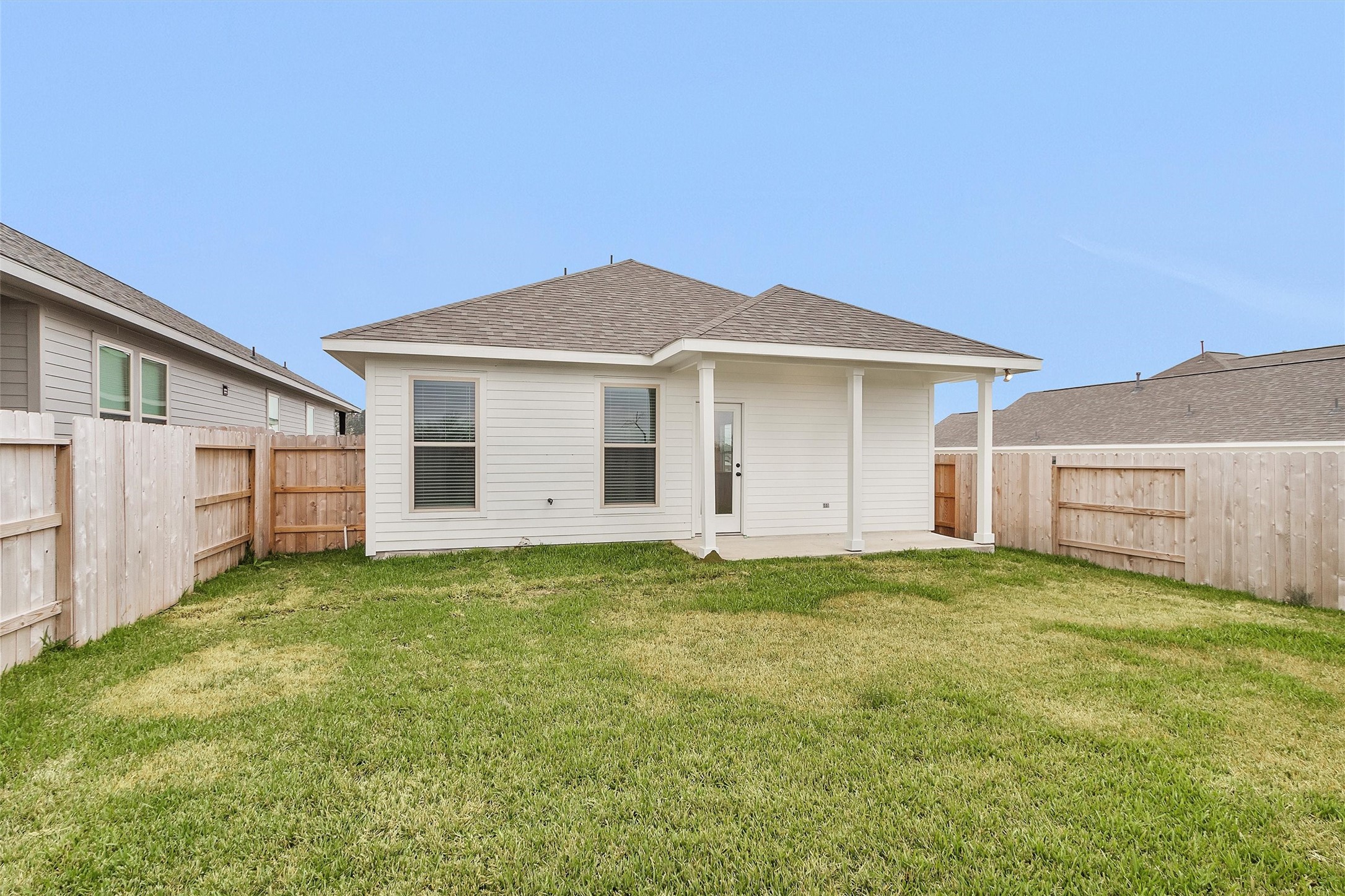 40700 Pessi Road Magnolia, TX 77354 - Photo 29 of 29 a front view of a house with a yard