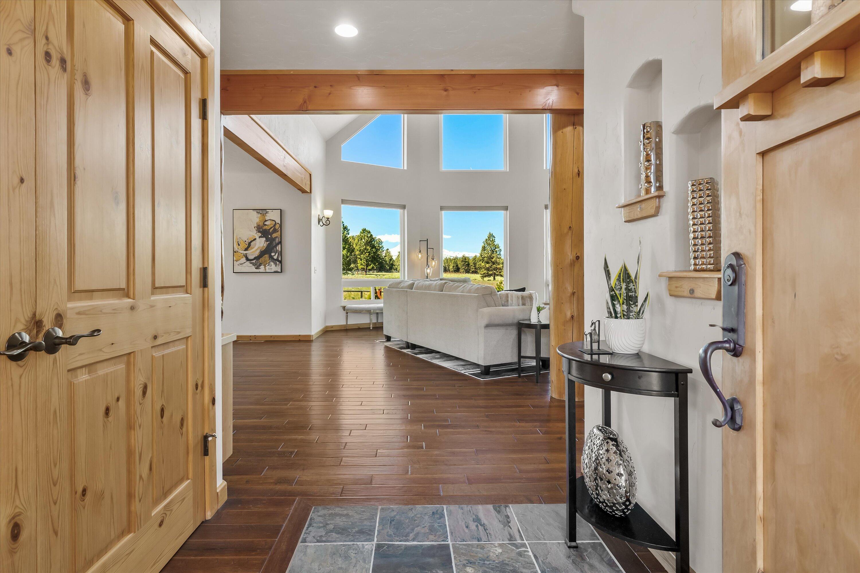 69125 Hurtley Ranch Road Sisters, OR 97759 - Photo 6 of 77 The thoughtful custom design built by Sunlight Construction captures panoramic views from nearly every room.