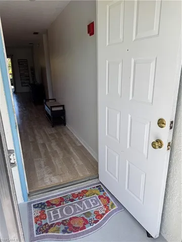 a view of an entryway