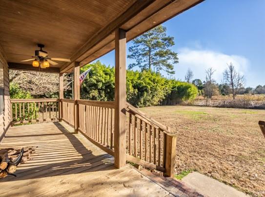 165 Lake Creek Road Cedartown, GA 30125 - Photo 8 of 28 a view of a balcony with wooden floor