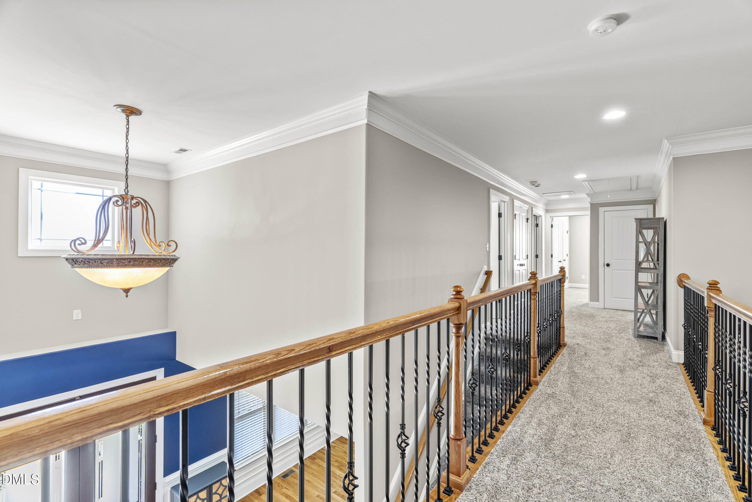 648 Fieldtrial Circle Garner, NC 27529 - Photo 37 of 56 a view of hallway with wooden floor