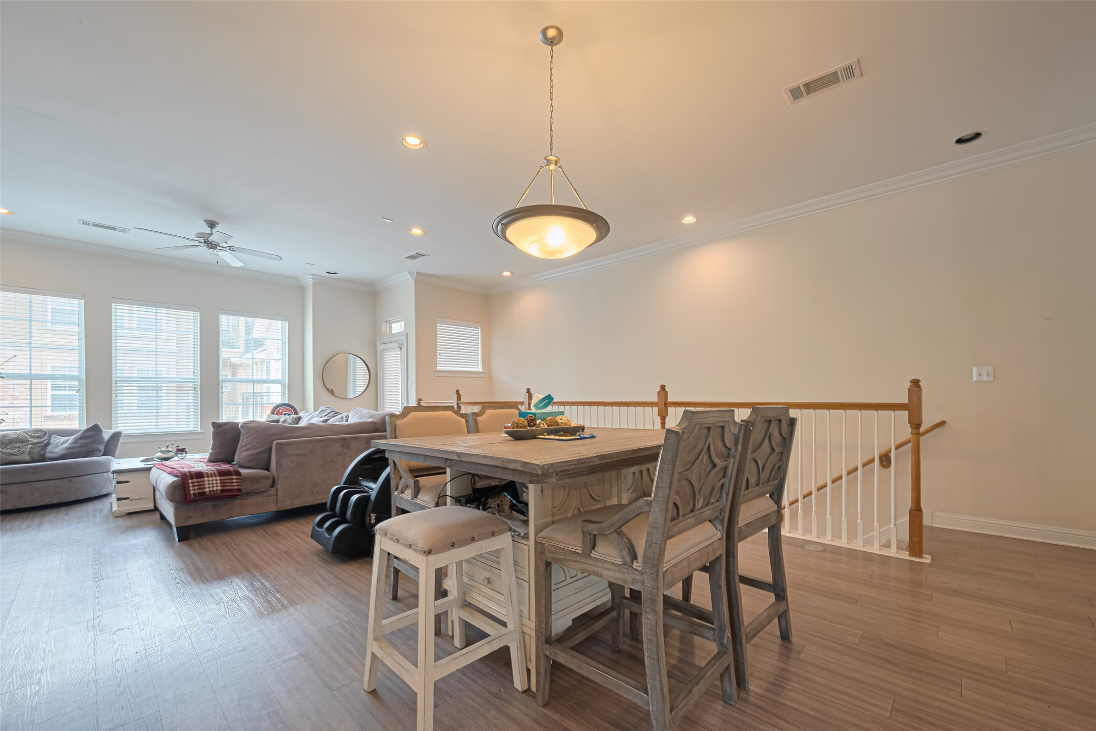 24 Versante Court Houston, TX 77070 - Photo 20 of 30 a view of a dining room with furniture and window