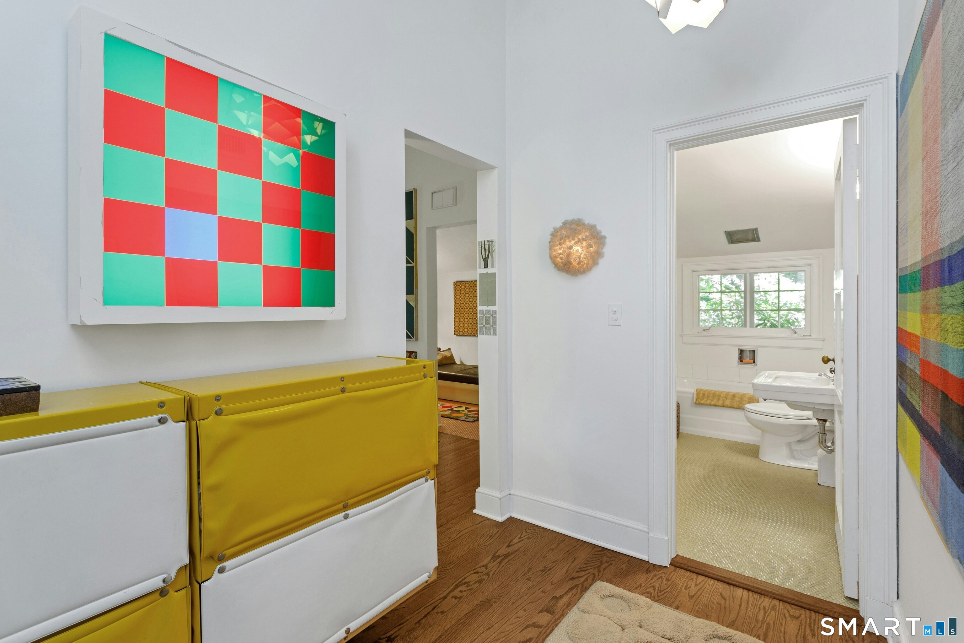 45 Spectacle Lane Wilton, CT 06897 - Photo 24 of 40 Hall to 2nd Bedroom Suite with Private Entrance