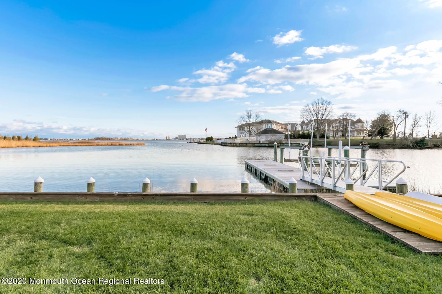 1 Horatius Way Rumson, NJ 07760 - Photo 1 of 24 a view of a lake with houses in the back