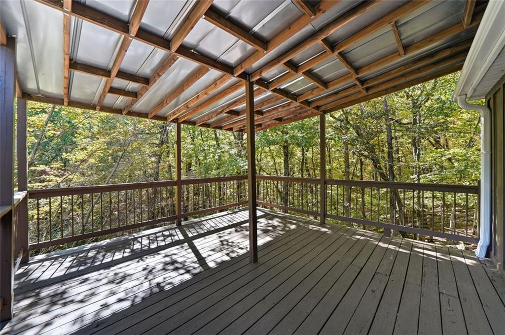 1512 Upper Sassafras Road Jasper, GA 30143 - Photo 4 of 35 a view of porch with wooden floor