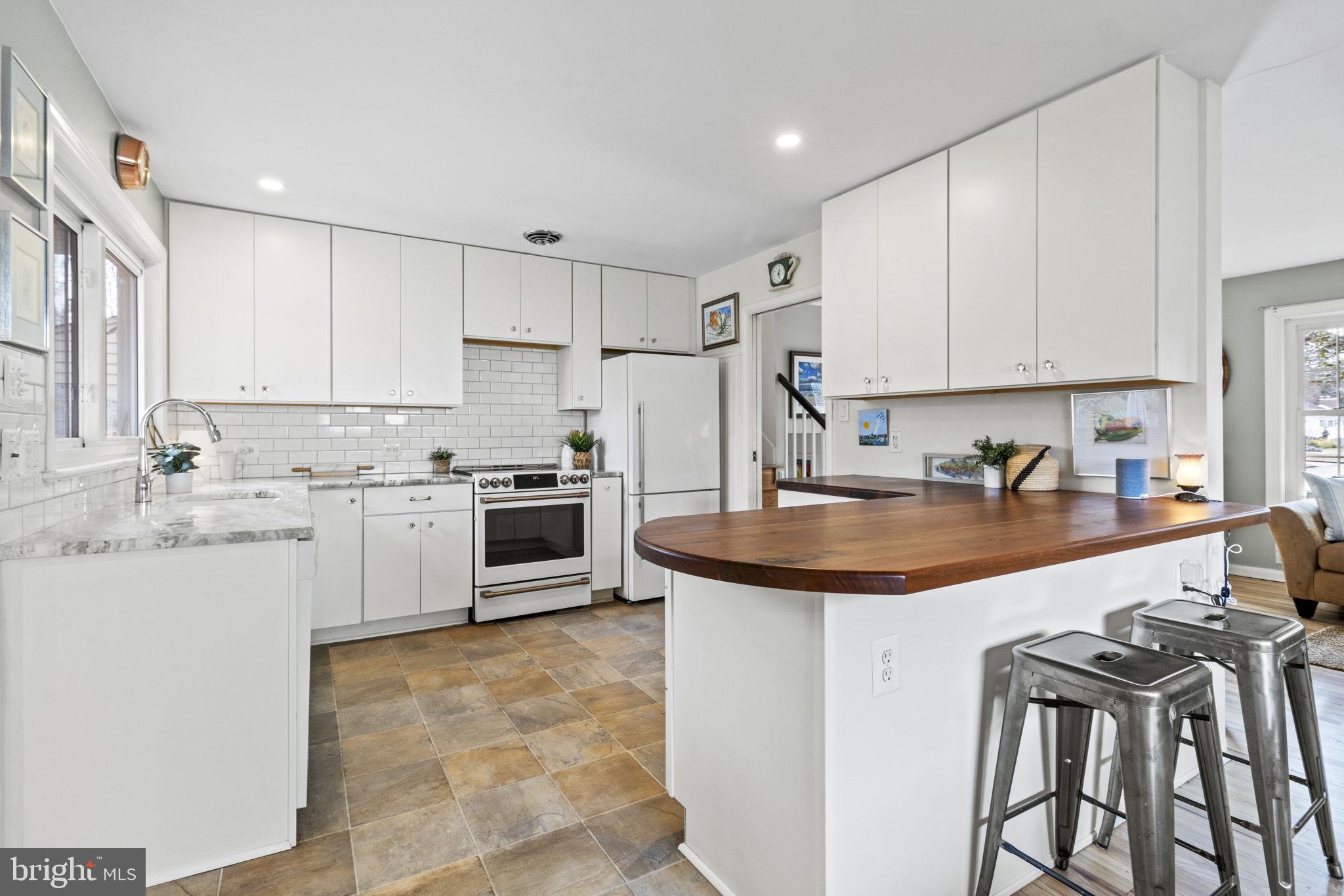 Kitchen has been opened/updated - induction stove!