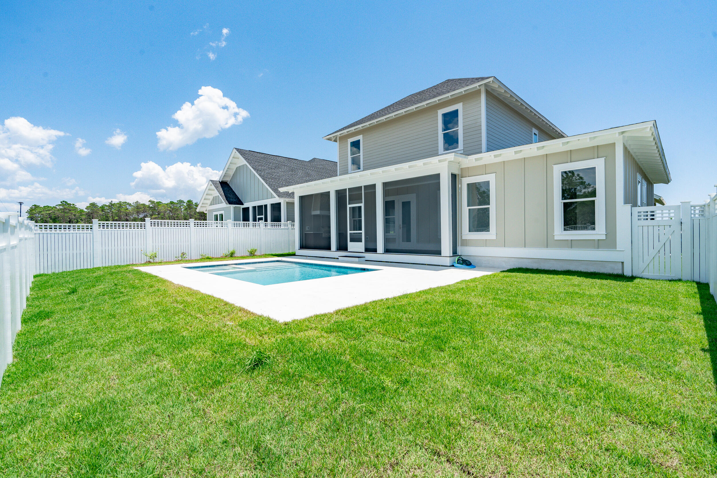 29 Pollard Cove, Unit LOT 3 Watersound, FL 32461 - Photo 39 of 69 a front view of a house with a yard