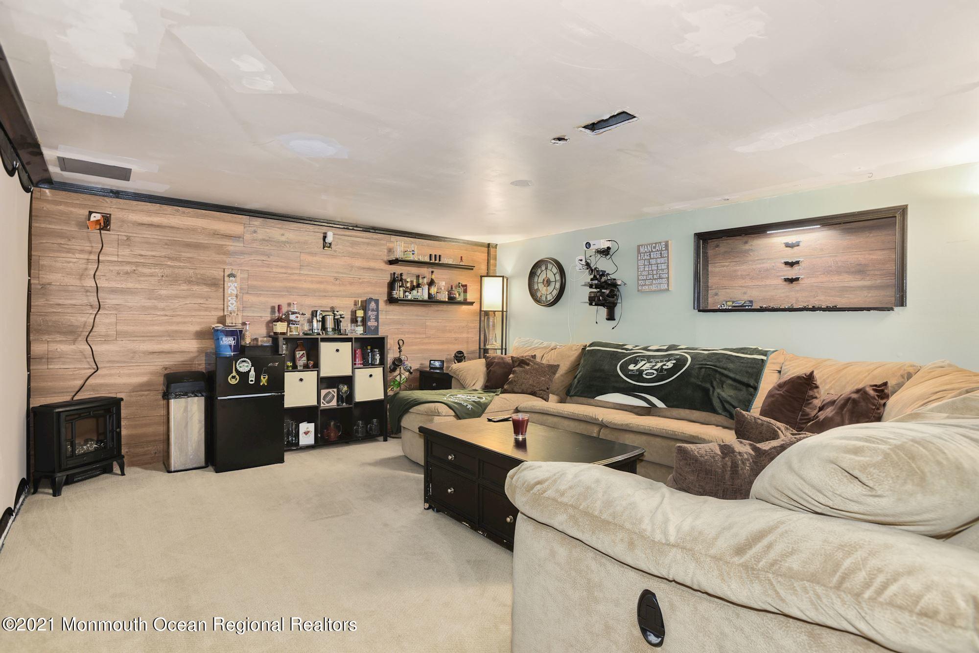 166 Hawkin Road New Egypt, NJ 08533 - Photo 27 of 37 Basement Projector Room