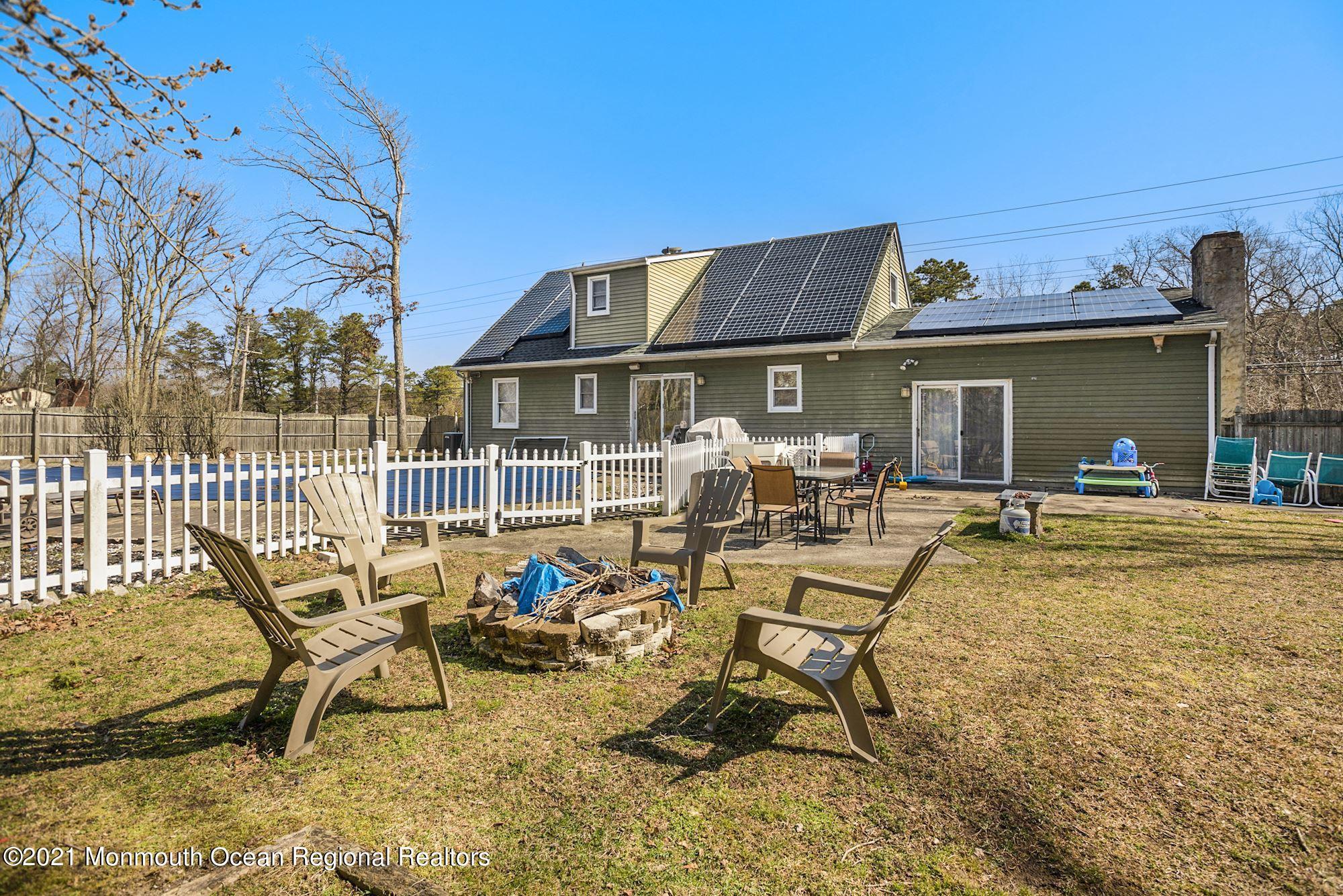 166 Hawkin Road New Egypt, NJ 08533 - Photo 33 of 37 Large Backyard