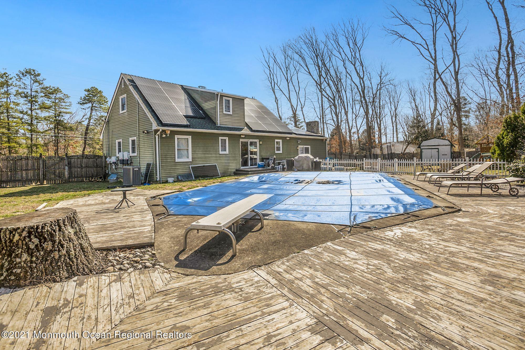 166 Hawkin Road New Egypt, NJ 08533 - Photo 35 of 37 In-ground Pool Area