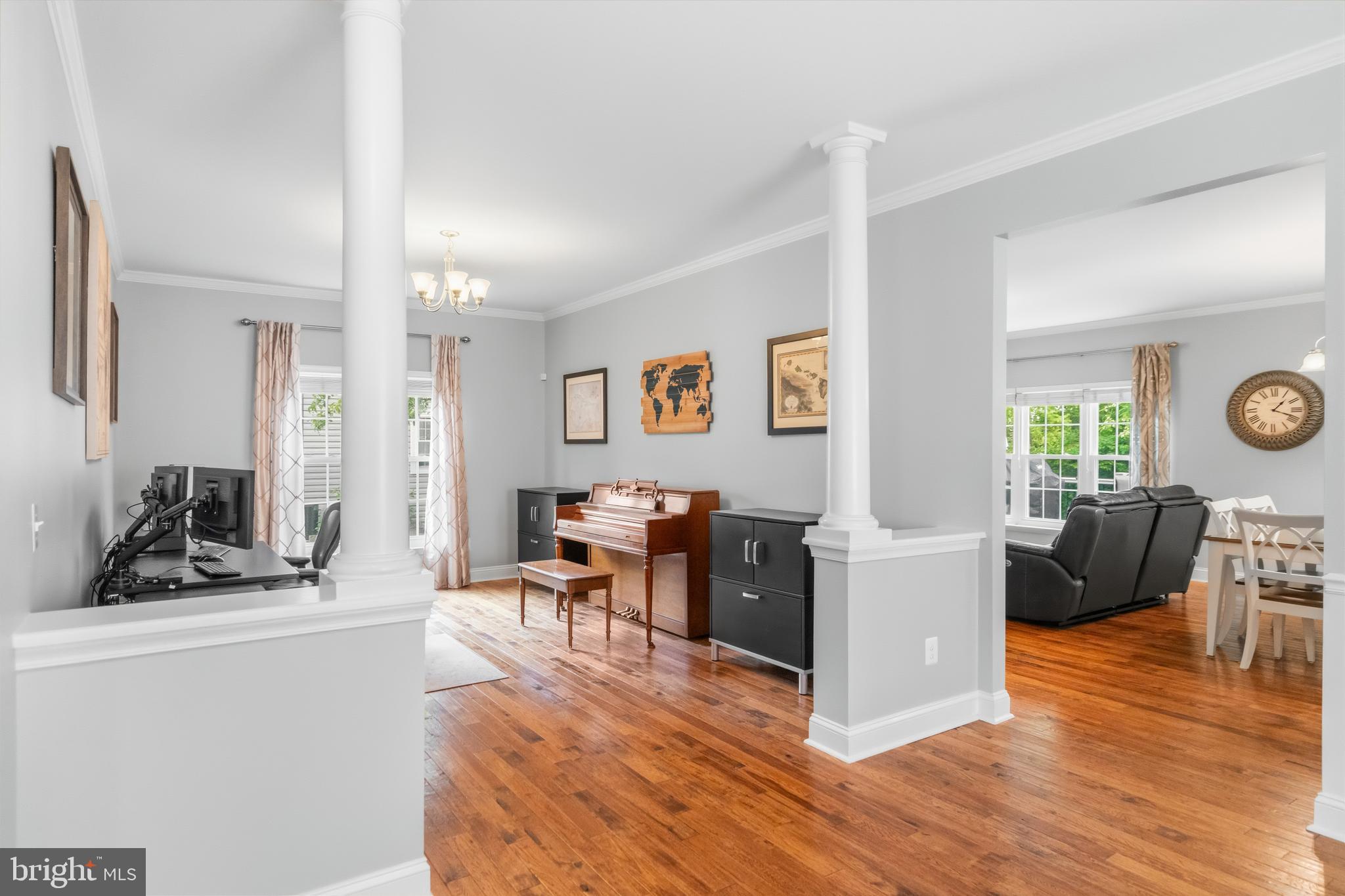 21397 Springwell Drive Broadlands, VA 20148 - Photo 16 of 43 Beautiful Hickory Hardwood Floors