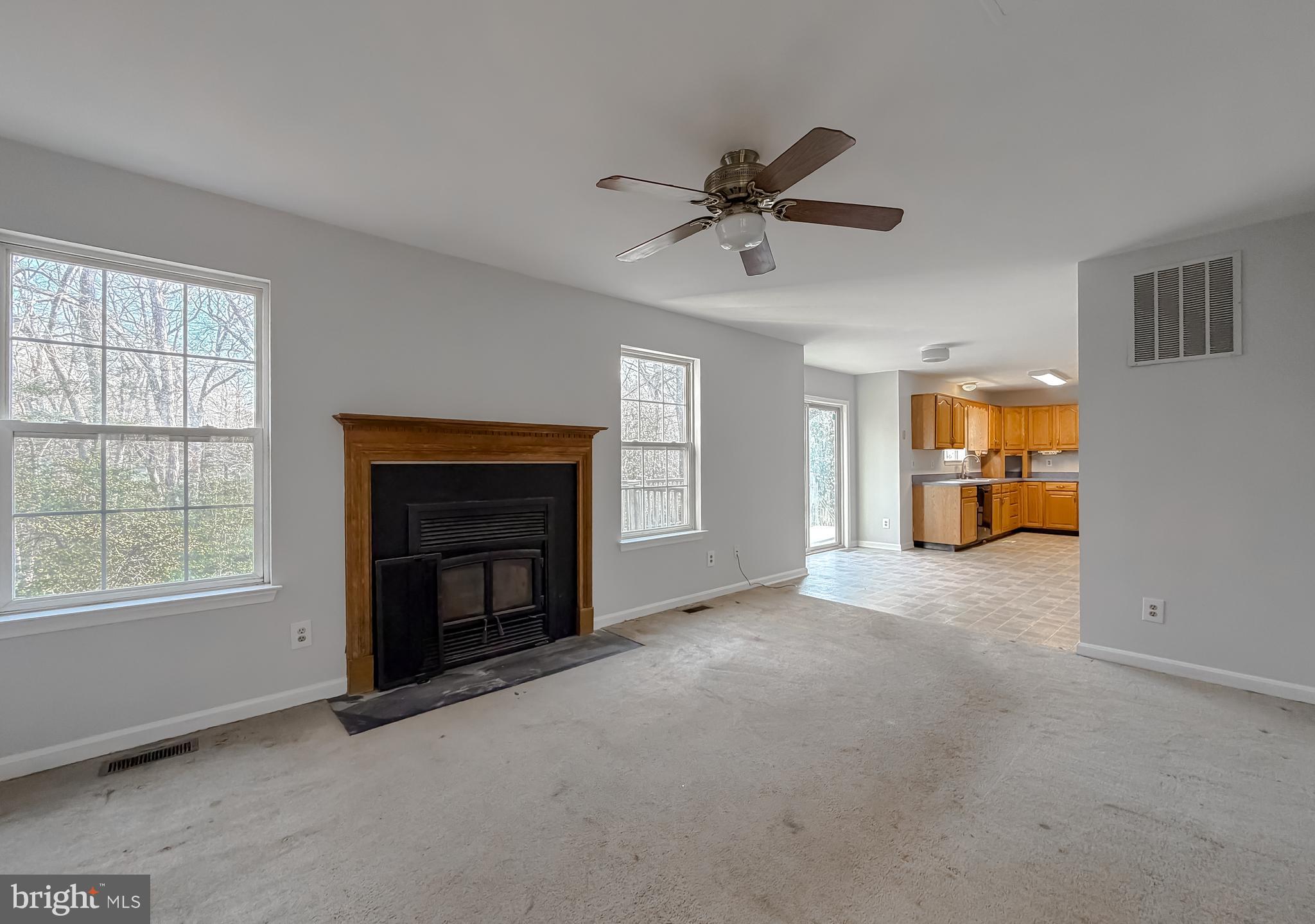 12468 Ridge Road Lusby, MD 20657 - Photo 6 of 65 Family room fireplace