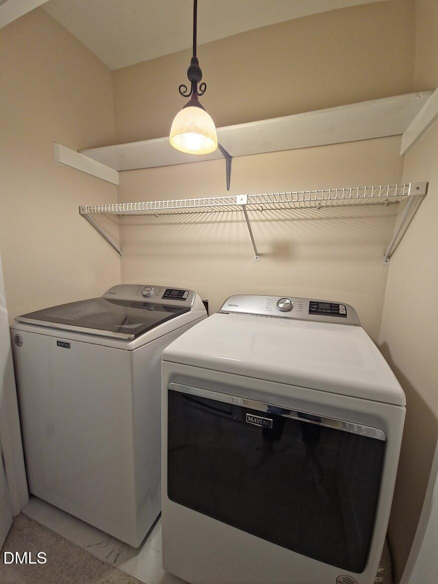 6844 Gloucester Road Raleigh, NC 27612 - Photo 18 of 25 a utility room with dryer and washer