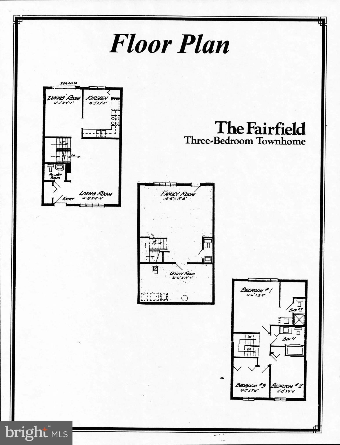 7548 Aspenpark Road Lorton, VA 22079 - Photo 20 of 20 Floor plan