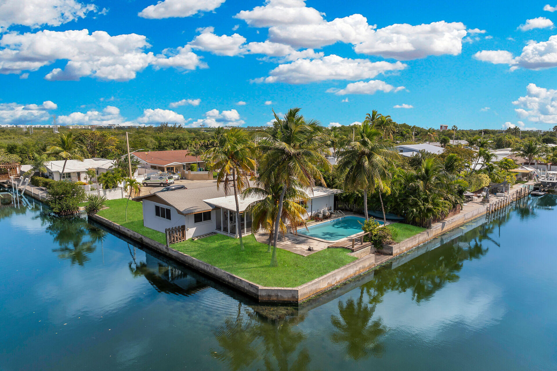1600 Bahama Drive Key West, FL 33040 - Photo 12 of 41 a view of a lake with houses