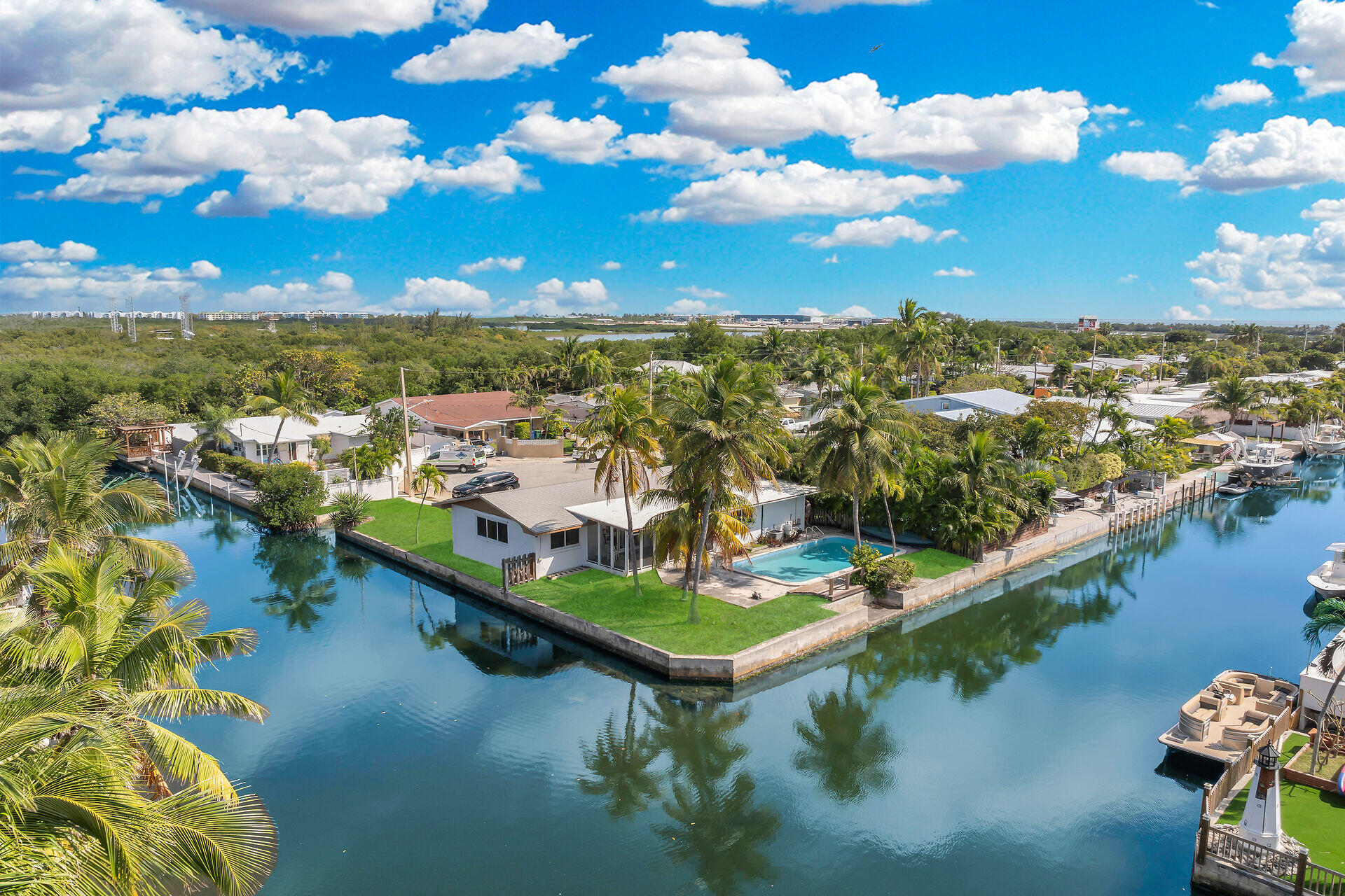 1600 Bahama Drive Key West, FL 33040 - Photo 13 of 41 a view of a lake with a city