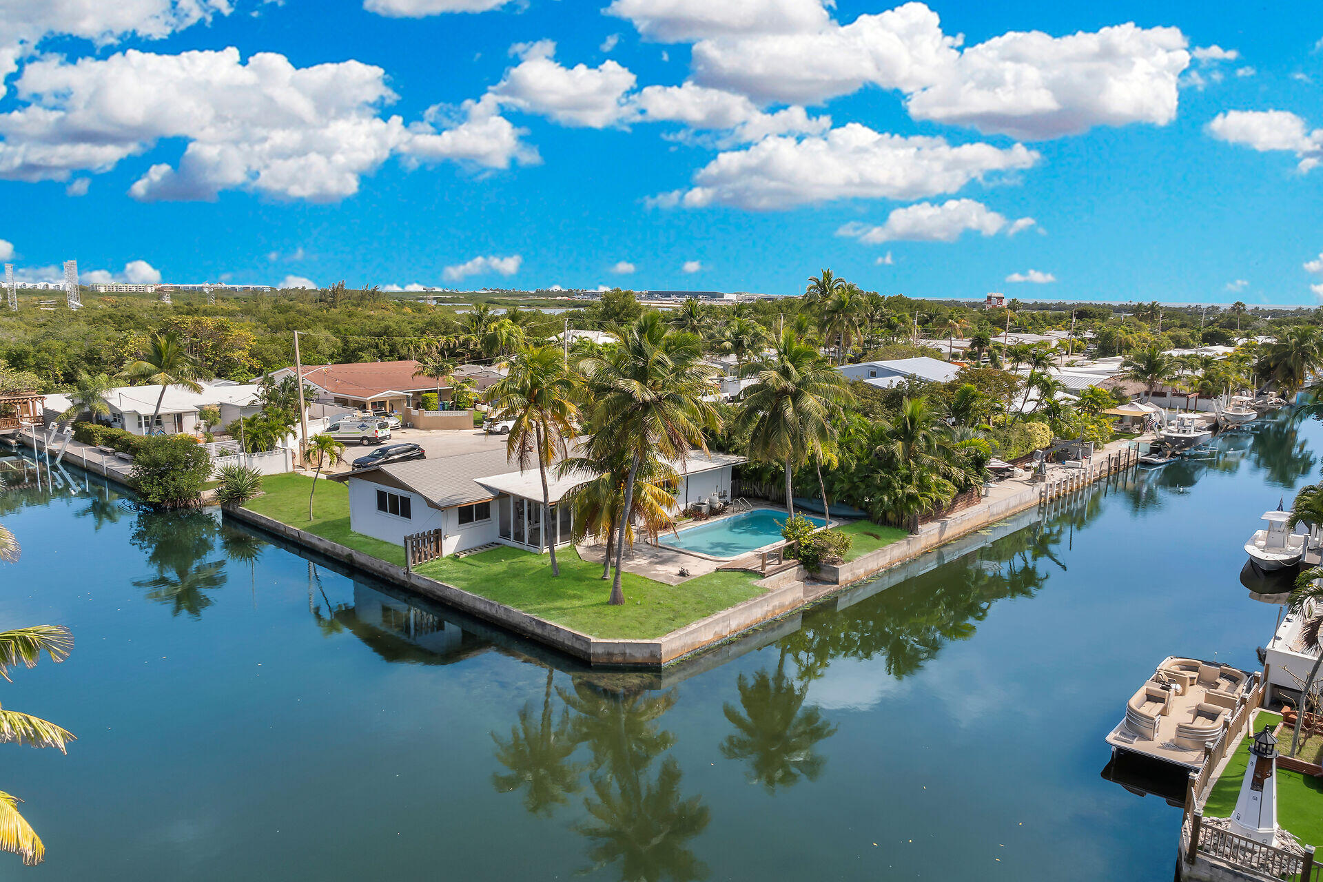 1600 Bahama Drive Key West, FL 33040 - Photo 7 of 41 a view of a lake with houses
