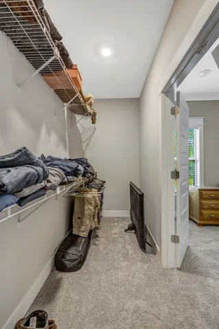 a view of walk in closet