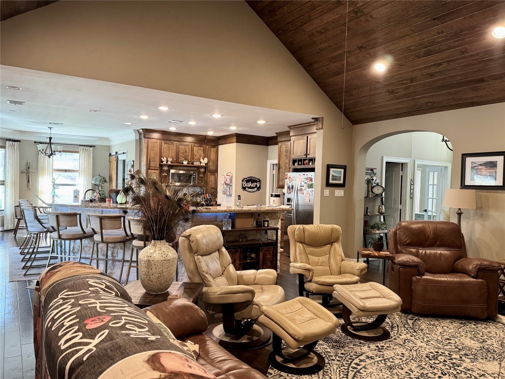 200 Harbor Run Drive Coldspring, TX 77331 - Photo 20 of 50 a living room with furniture and a large window