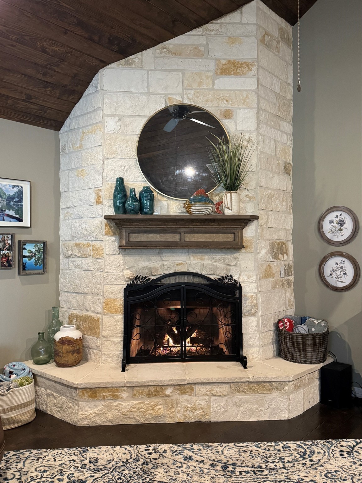 200 Harbor Run Drive Coldspring, TX 77331 - Photo 21 of 50 The warm ambiance is enhanced by a lit fire that is controlled by a remote control. Enjoy a few minutes or all day. No mess. Instant on. Instant off! The perfect Texas fireplace!