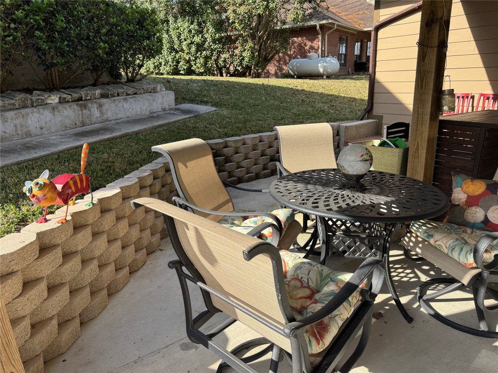 200 Harbor Run Drive Coldspring, TX 77331 - Photo 39 of 50 Outdoor dining area by boathouse. There is also a large storage building to hold all of your life jackets, kayaks, fishing poles or whatever you may need. There's plenty of room!
