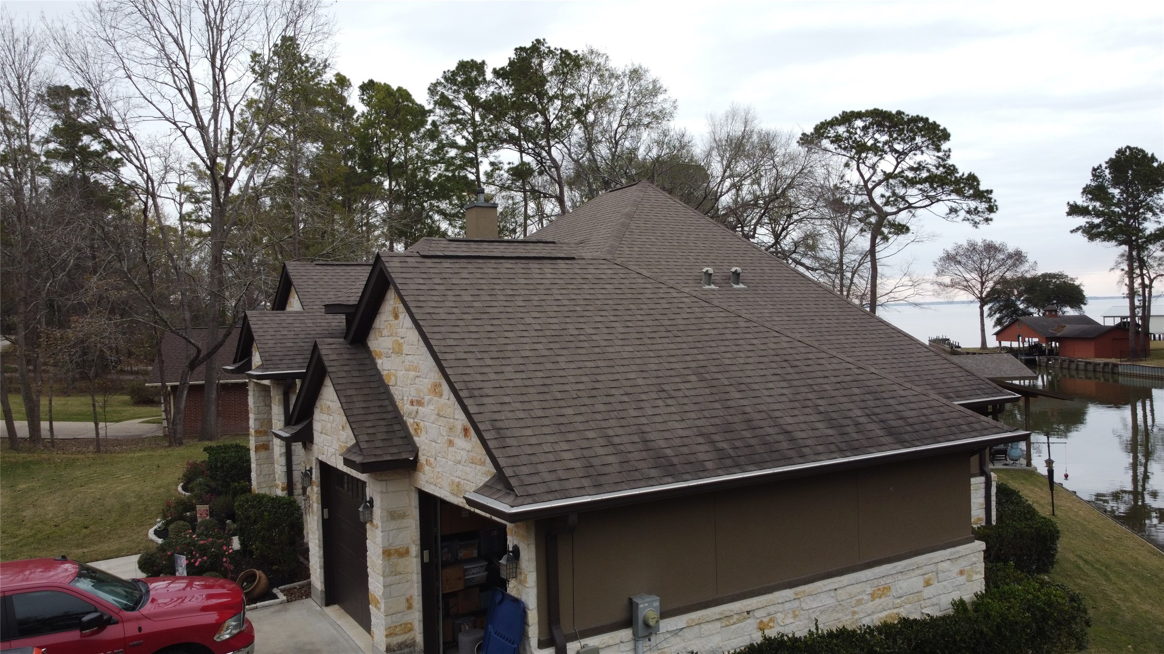 200 Harbor Run Drive Coldspring, TX 77331 - Photo 44 of 50 Just giving you a glimpse of the big lake just off the inlet.