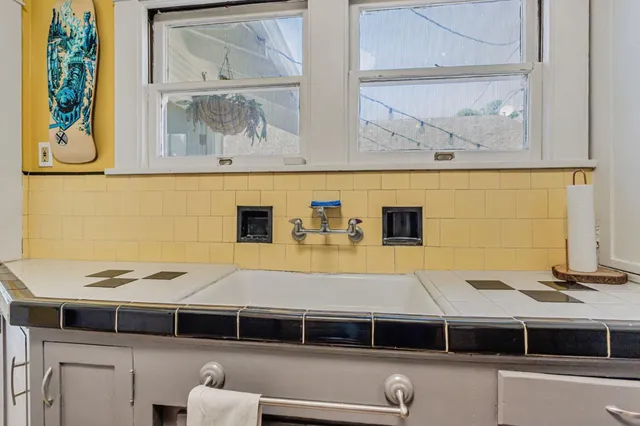 a front view of a house with windows