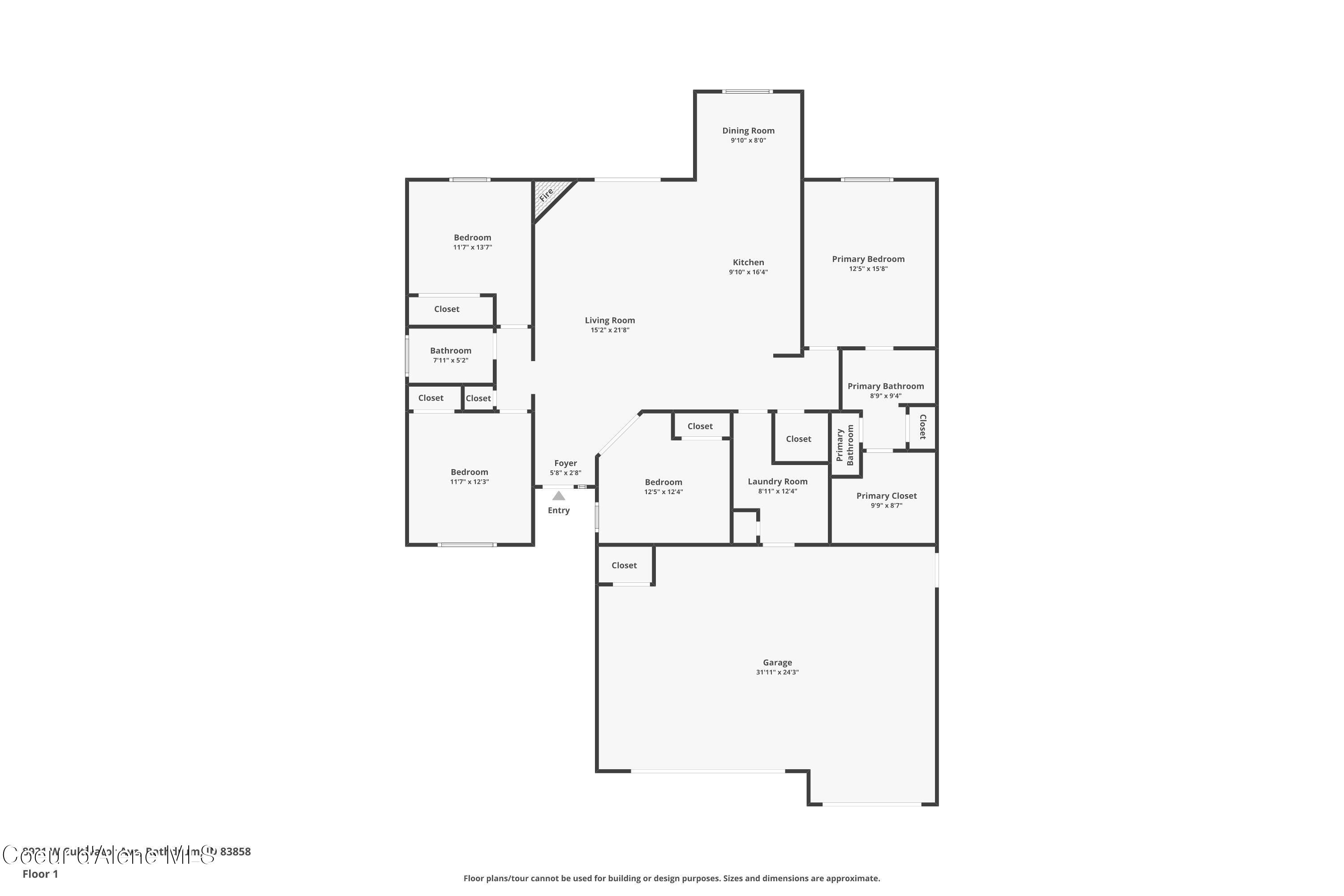 8921 West Cultivator Avenue Rathdrum, ID 83858 - Photo 38 of 38 Floor Plan