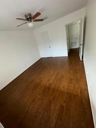 wooden floor in a room