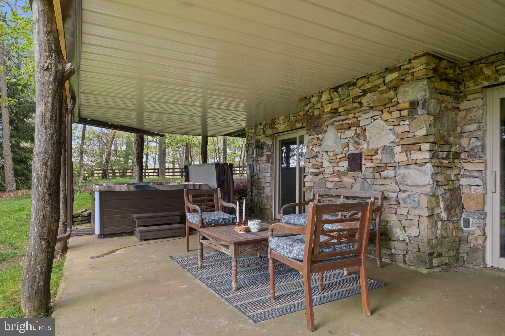 125 Ruta Lane Swanton, MD 21561 - Photo 57 of 77 Covered Lower Level Patio