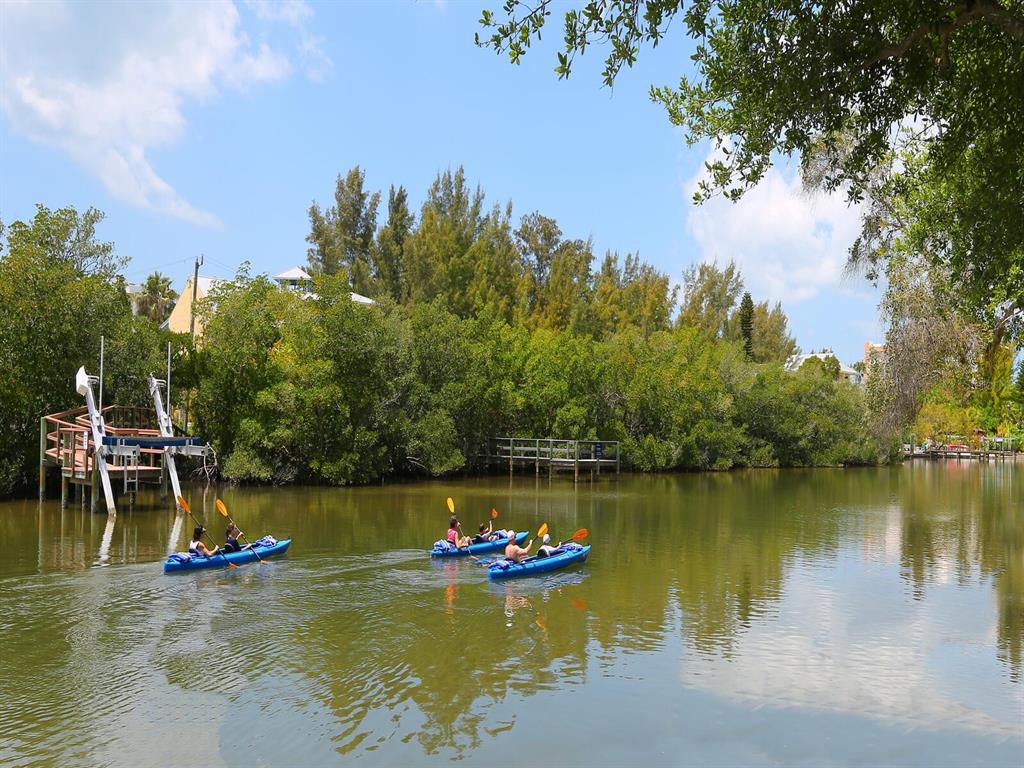 7219 Pine Needle Road Sarasota, FL 34242 - Photo 22 of 30 an aerial view of a swimming pool with lawn chairs