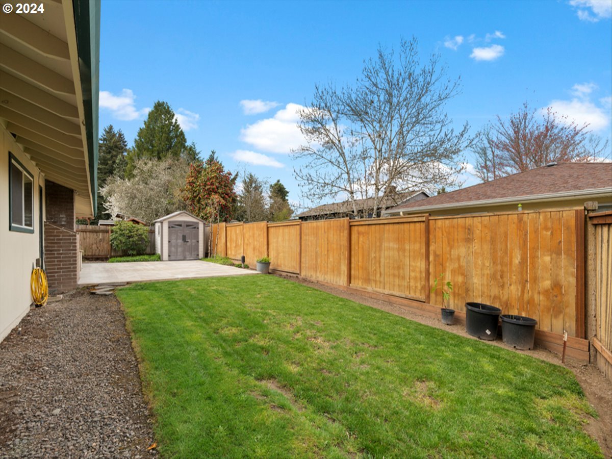 14075 Southwest Rochester Drive Beaverton, OR 97008 - Photo 23 of 25 Backyard
