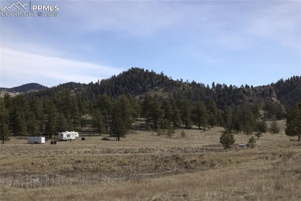 a view of a outdoor space with trees