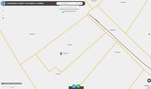 $105,000 | 377 Luddy Lane, San Andreas, CA 95249