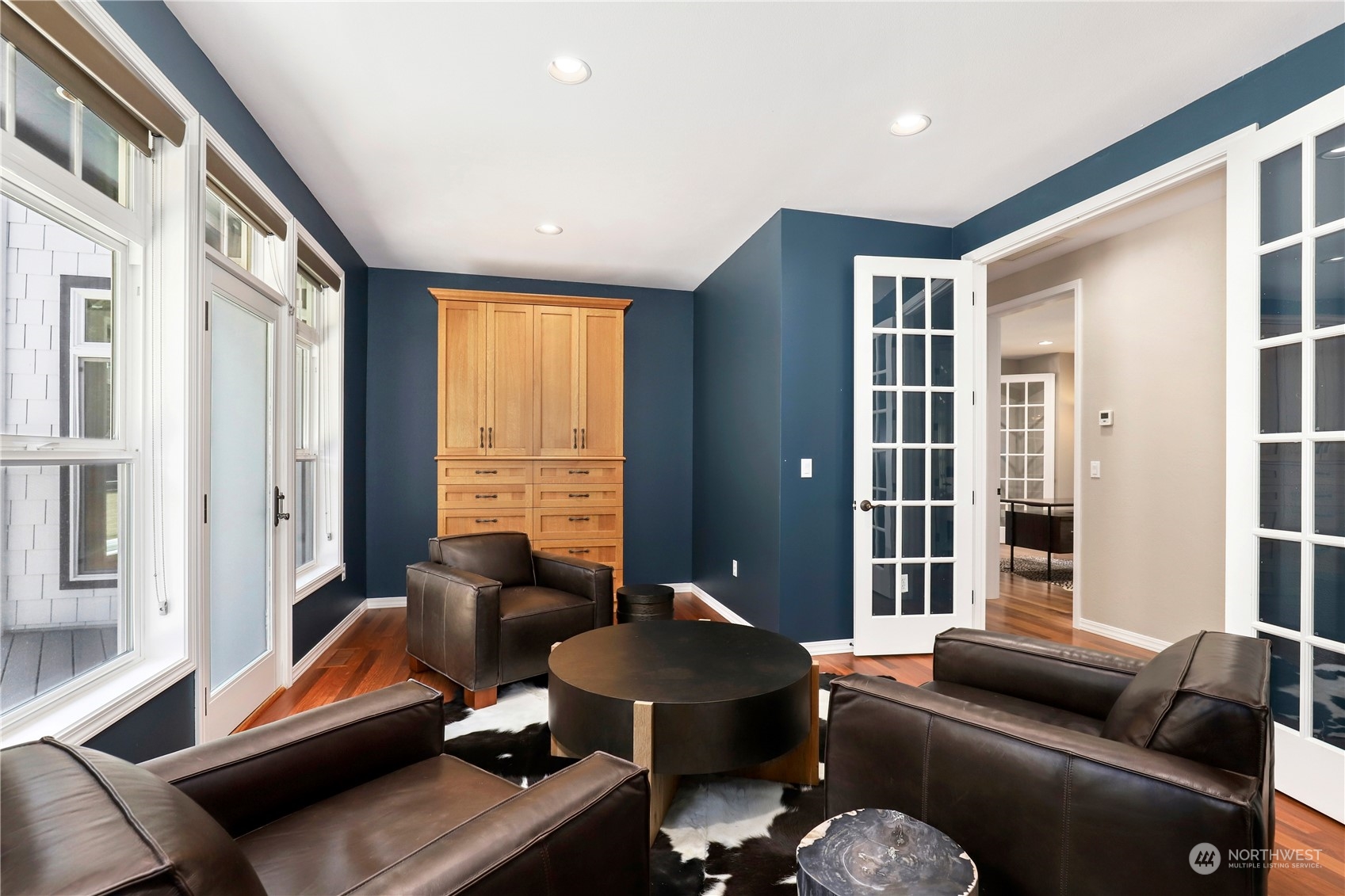 9109 Rich Road Southeast Olympia, WA 98501 - Photo 21 of 40 a living room with furniture and floor to ceiling windows
