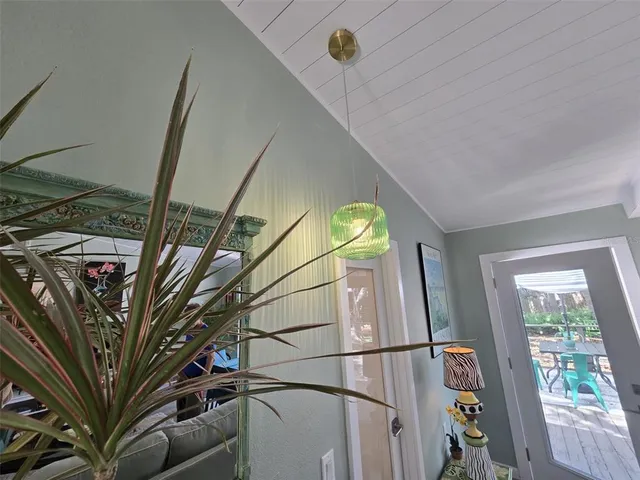 a view of a staircase