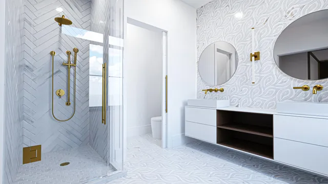 a view of bathroom with dual sinks