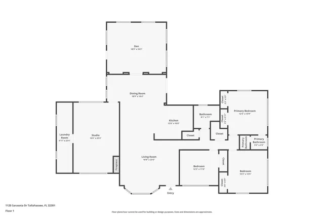 $399,000 | 1120 Sarasota Drive, Tallahassee, FL 32301