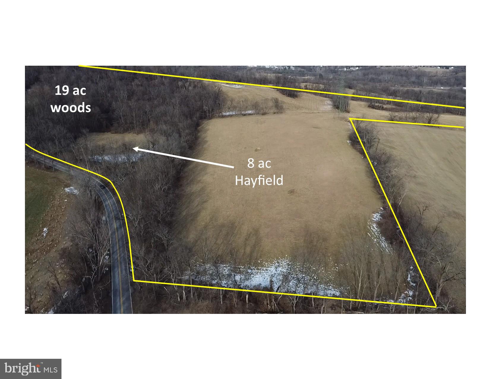 2820 Milt Summers Road Middletown, MD 21769 - Photo 76 of 88 western hay field & woods, adjacent to Mt Tabor Rd