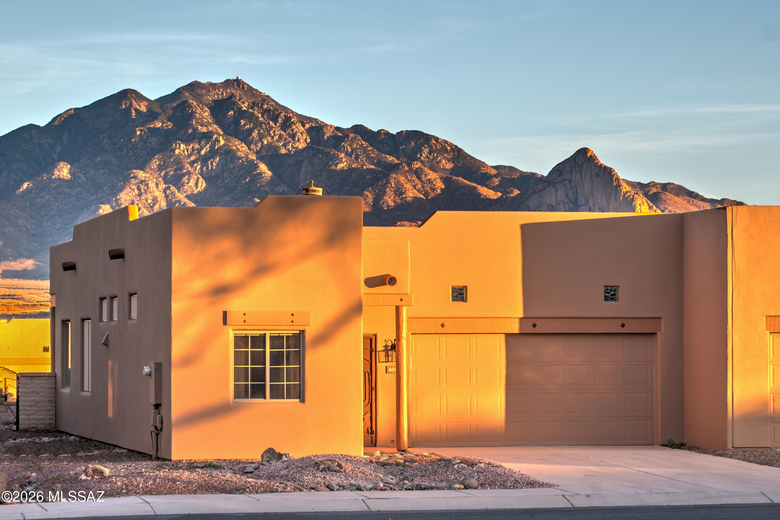 4003 South Golden Lynx Road Green Valley, AZ 85614 - Photo 30 of 36 Sunset over the Santa Ritas