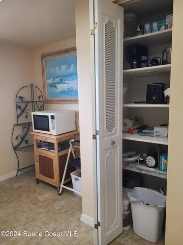 a living room with furniture a couch and a potted plant