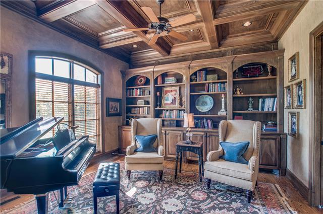 4219 Two Rivers Lane Franklin, TN 37069 - Photo 5 of 20 a living room with fireplace furniture and a rug