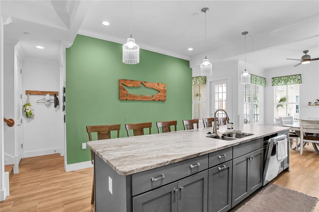 19915 Gulf Boulevard, Unit 204 Indian Rocks Beach, FL 33785 - Photo 13 of 47 a bathroom with a double vanity sink and a mirror