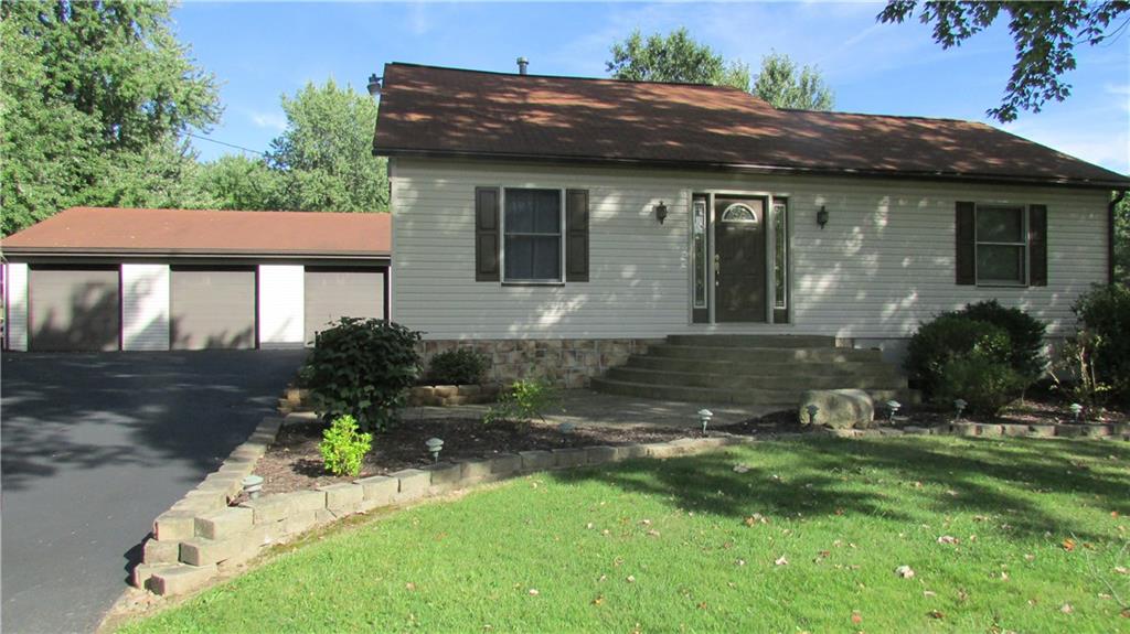 3110 Mercer Road New Castle, PA 16105 - Photo 22 of 25 Exterior front with detached 6 car tandem garage.