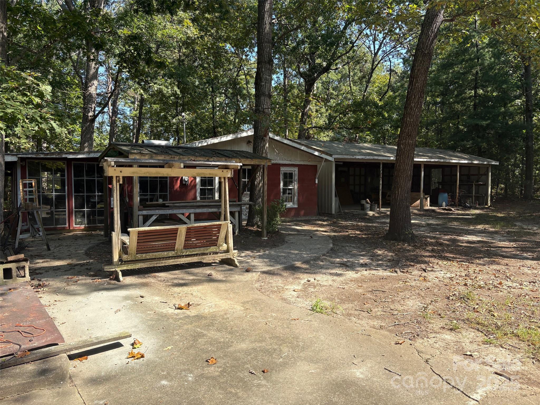 507 Poplar Springs Church Road Shelby, NC 28152 - Photo 41 of 47 a front view of a house with garage
